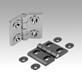 Hinges die-cast zinc adjustable