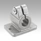 Tube clamps, flange, aluminium