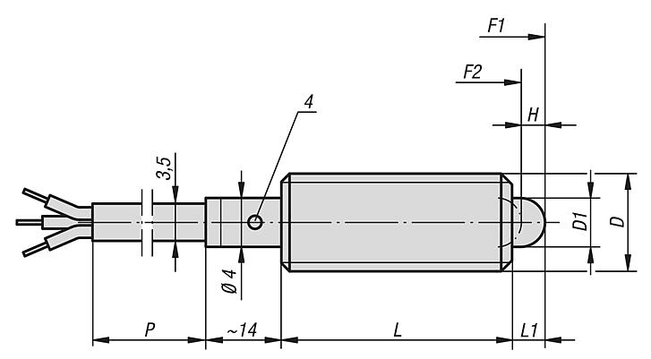 Spring plungers with status sensor