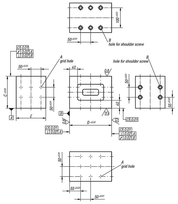 Tooling blocks