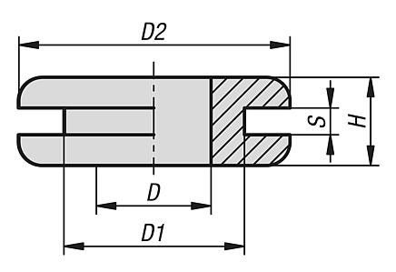 Cable grommet EPDM